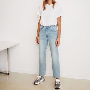 H&M Straight High Ankle Mom Jeans BNWT